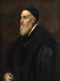 titian self portrait Art A4 Photo Print