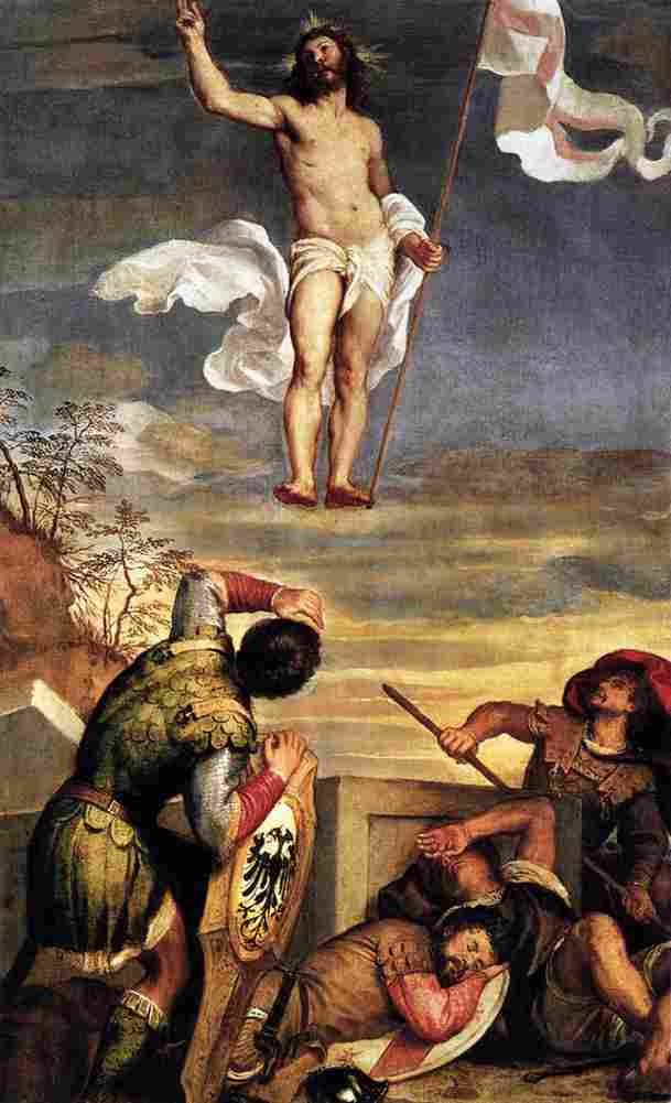 titian the resurrection Art A4 Photo Print