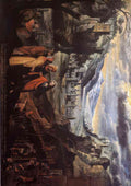 tito diego quispe the parable of the vine A4 Photo Print