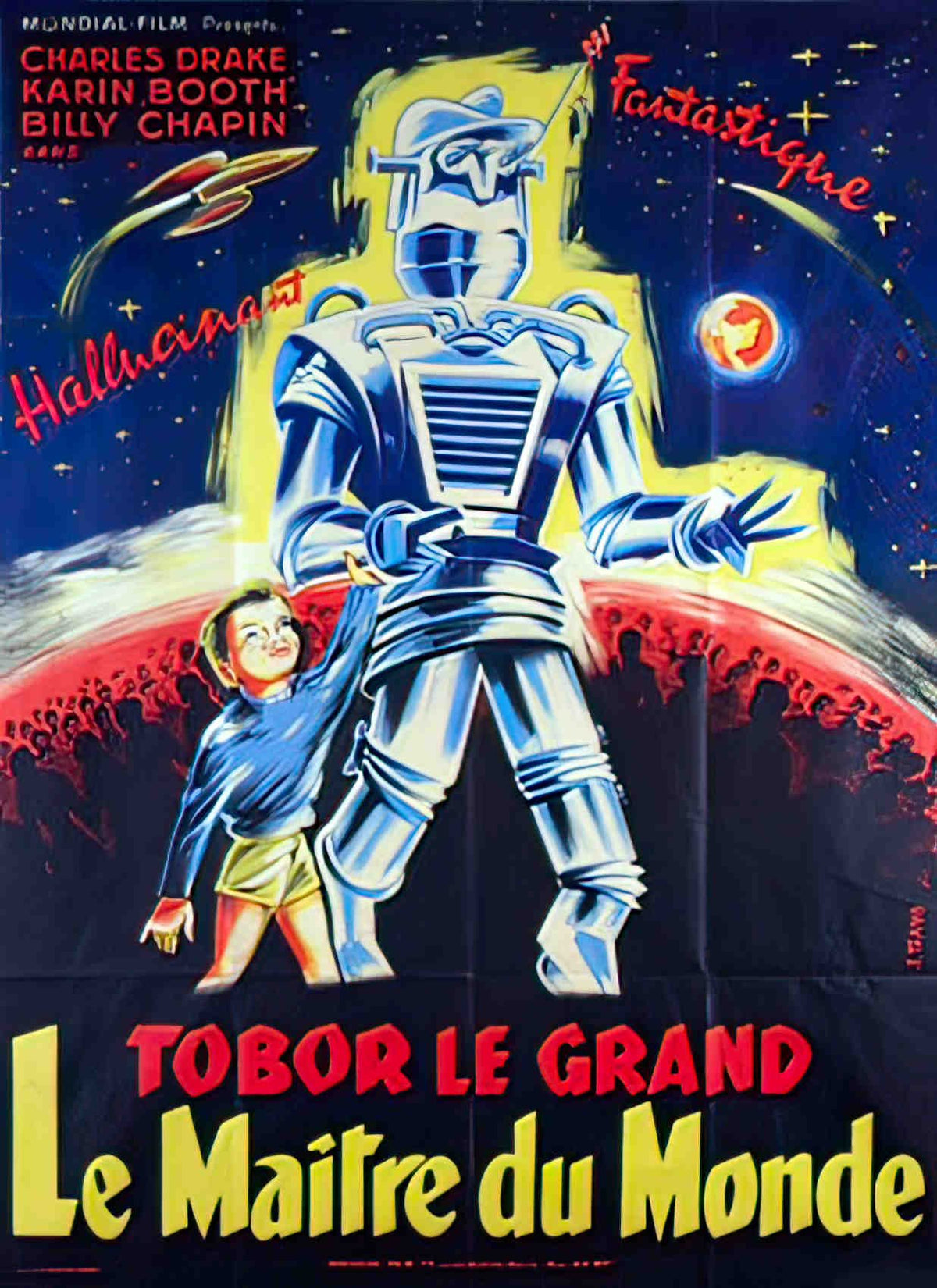 tobor le grand Advert A4 Photo Print