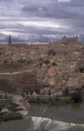toledo cathedral alcazar 1980s 1990s A4 Photo Print