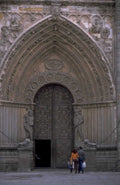 toledo cathedral doors 1980s 1990s A4 Photo Print