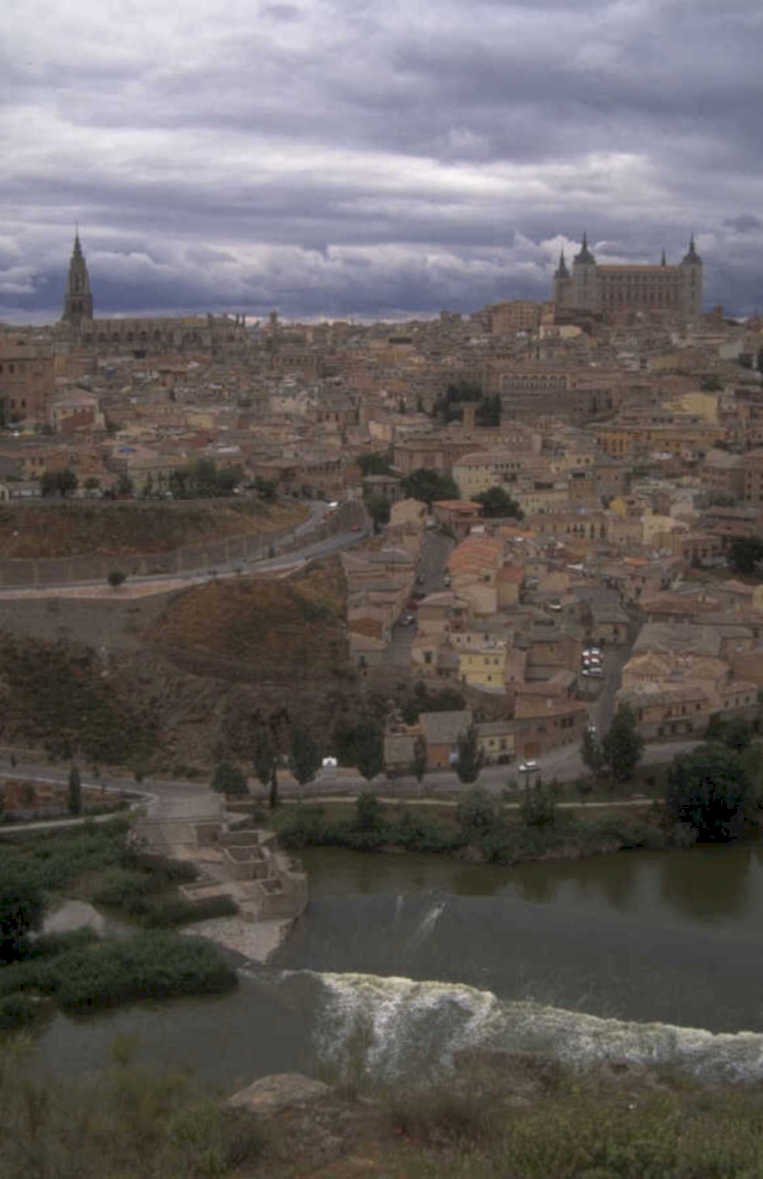 toledo cityscape 2003 1980s 1990s A4 Photo Print