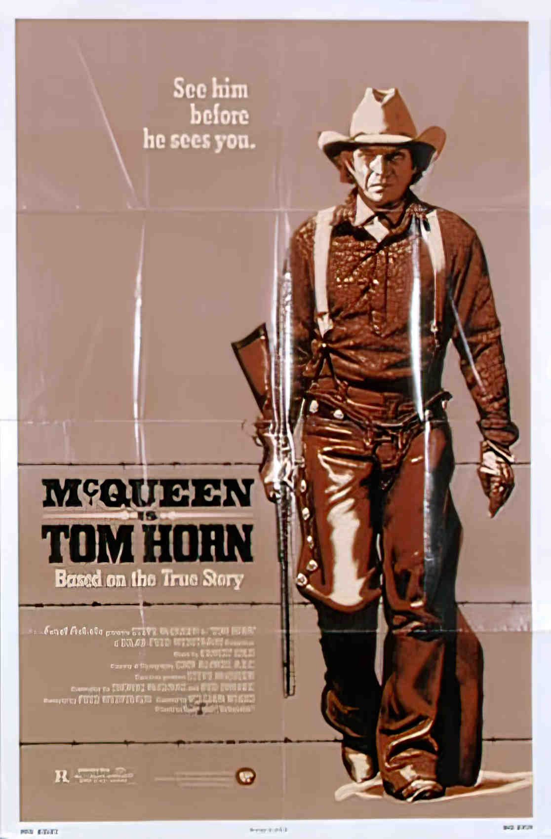 tom horn us 1sh Advert A4 Photo Print