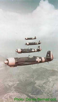 tomahawk formation swiss Vintage world war A4 Photo Print