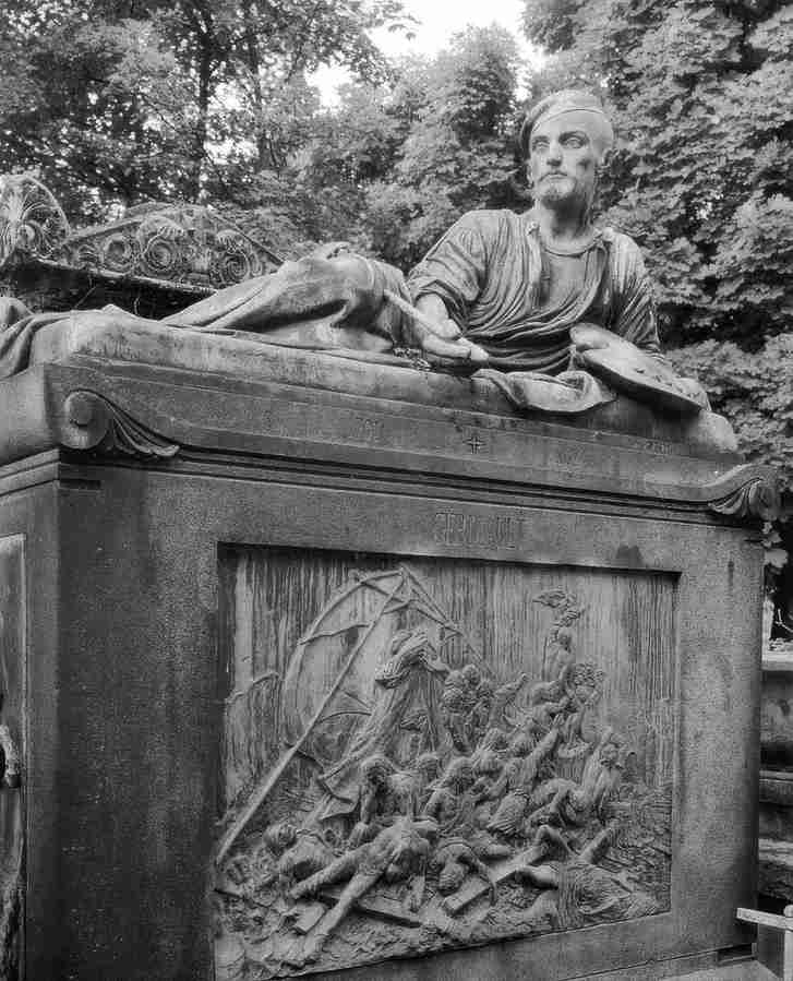 tomb ger Art A4 Photo Print