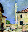 ton Lighthouse of Balchik Art A4 Photo Print