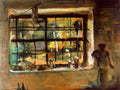 torn Window of the Atelier Art A4 Photo Print