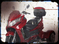 tornado 300 trike A4 Photo Print Motorbike Vintage Aged