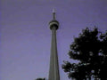 toronto sky tower1980s 1990s A4 Photo Print