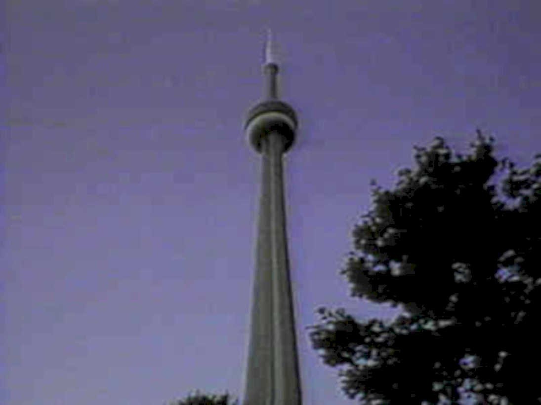 toronto sky tower1980s 1990s A4 Photo Print