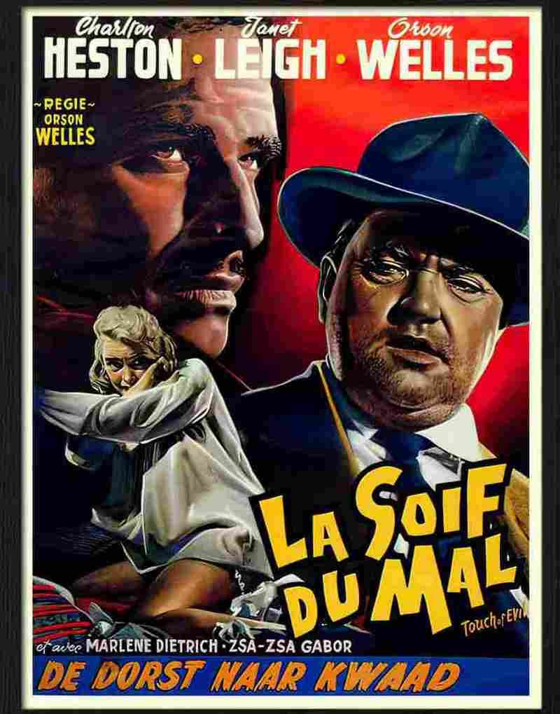 touch of evil orson welles movie poster Advert A4 Photo Print