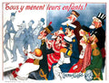 tous y menent leurs enfants Advert A4 Photo Print