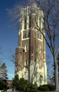 tower architecture blue Vintage A4 Photo Print