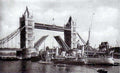 tower bridge belfastVintage 1880s 1900s A4 Photo Print