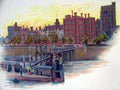 tower bridge thamesVintage 1880s 1900s A4 Photo Print