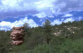 tower rock garden Vintage A4 Photo Print