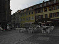 town square germany1980s 1990s A4 Photo Print