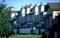 townhouse complex soccer Vintage A4 Photo Print