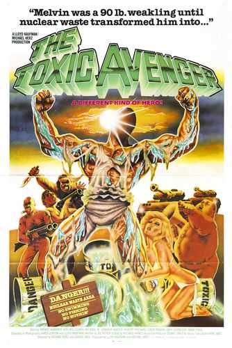 toxic avenger 1  01 film star poster A4 Photo Print