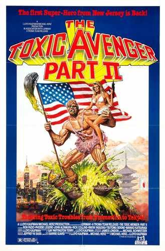 toxic avenger 2  01 film star poster A4 Photo Print
