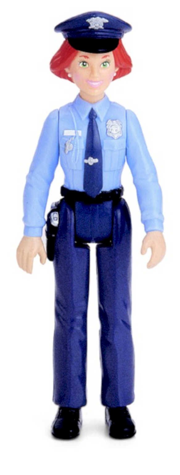 toy police officer1980s 1990s A4 Photo Print