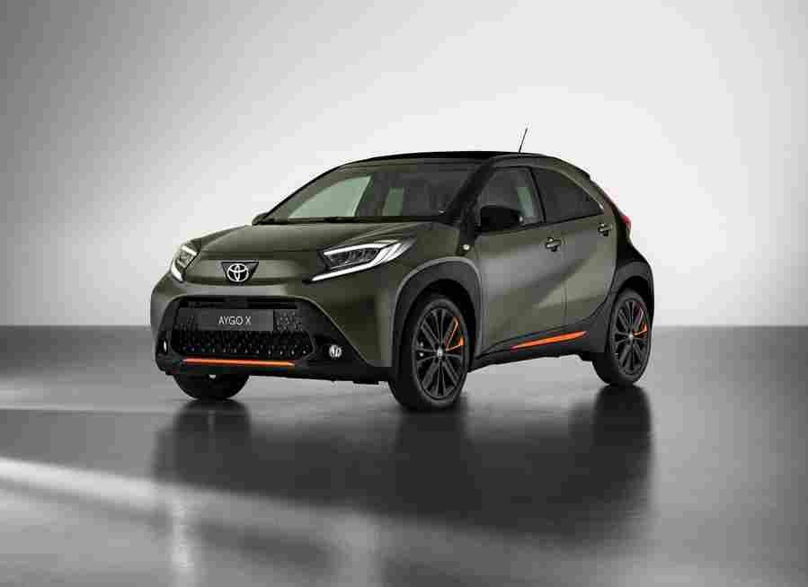 toyota aygo x 2021 7191 27 Car A4 Photo Print