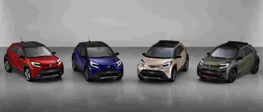 toyota aygo x 2021 7191 34 Car A4 Photo Print
