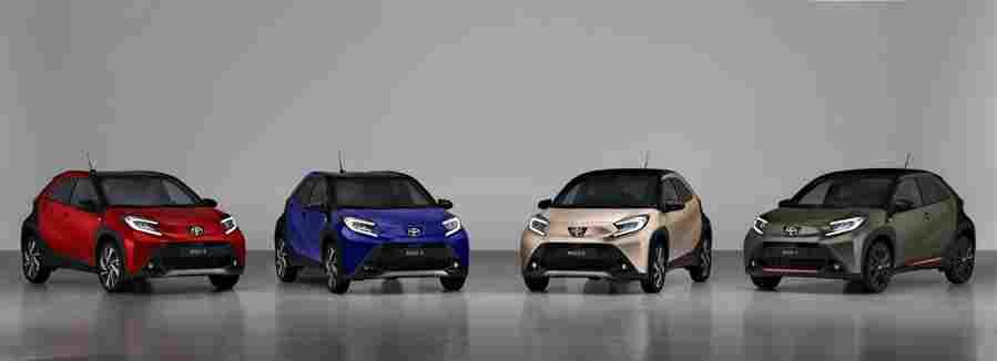 toyota aygo x 2021 7191 39 Car A4 Photo Print