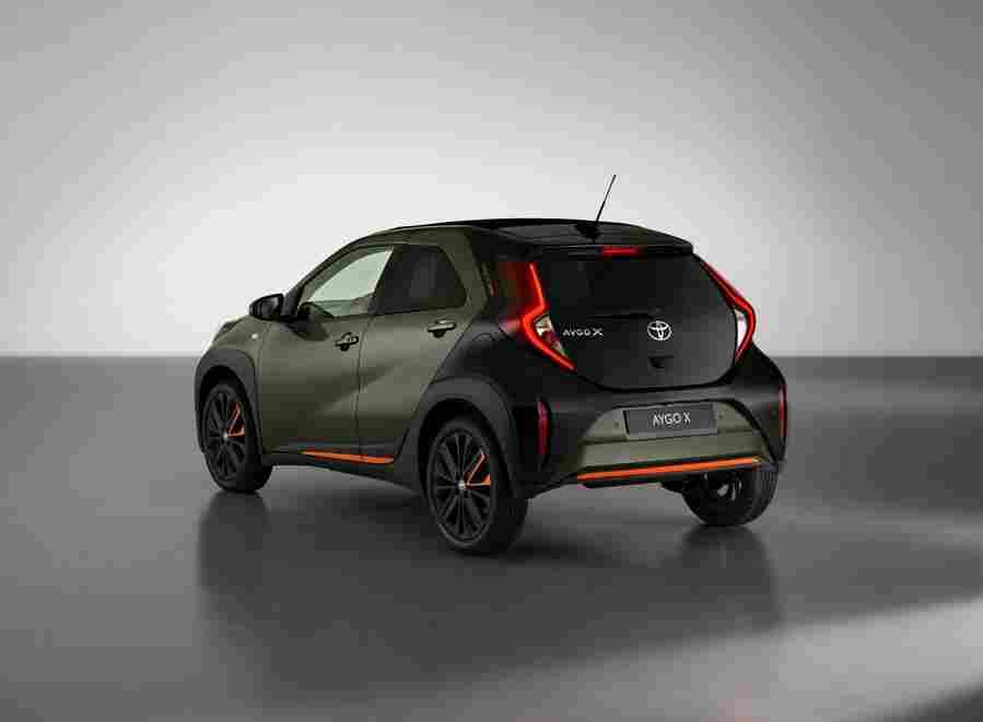 toyota aygo x 2021 7191 42 Car A4 Photo Print