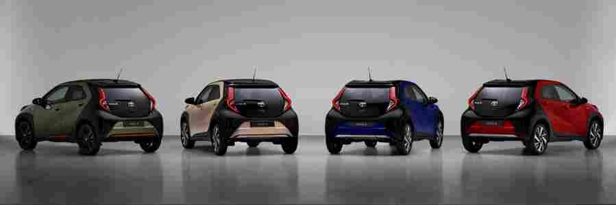 toyota aygo x 2021 7191 54 Car A4 Photo Print