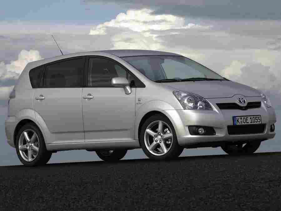 toyota corolla verso 2007 7183 10 Car A4 Photo Print