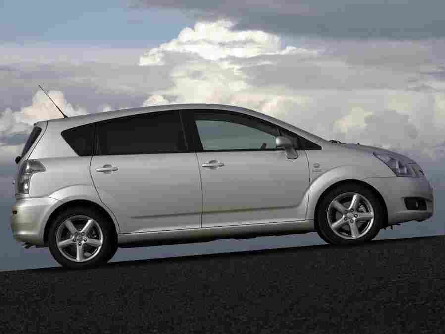 toyota corolla verso 2007 7183 11 Car A4 Photo Print