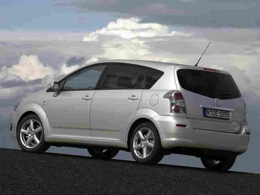 toyota corolla verso 2007 7183 12 Car A4 Photo Print