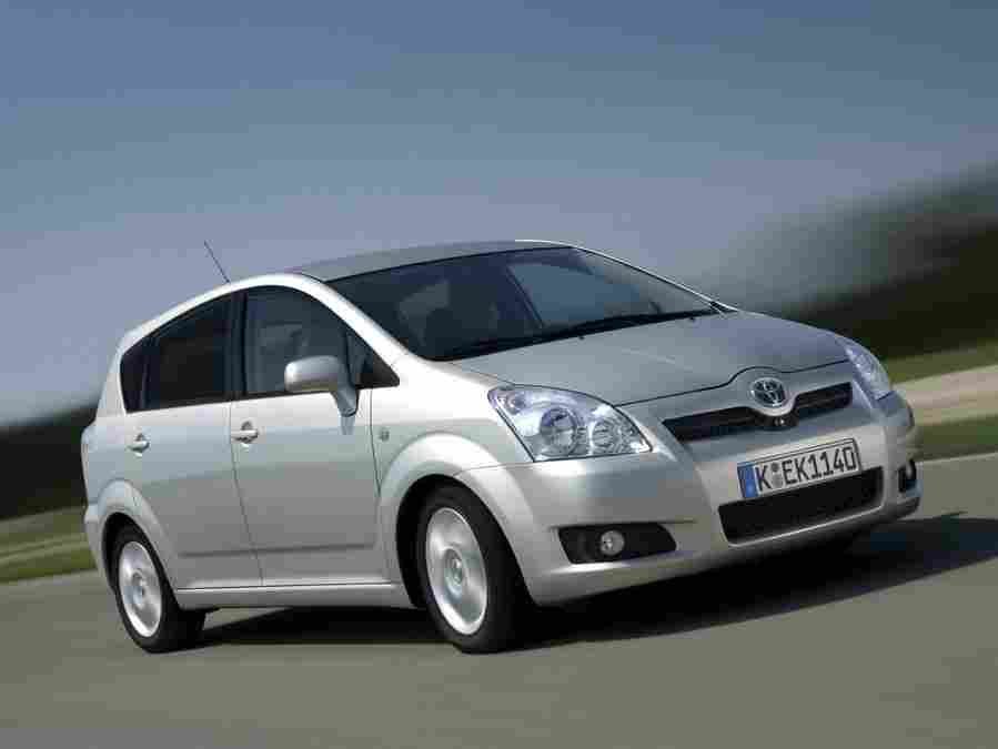 toyota corolla verso 2007 7183 17 Car A4 Photo Print