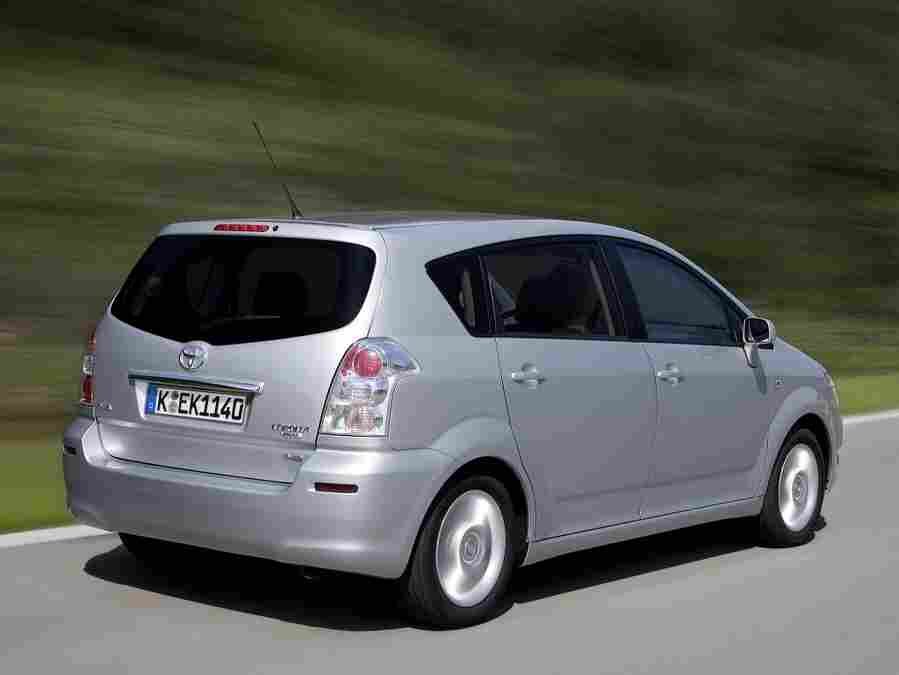 toyota corolla verso 2007 7183 20 Car A4 Photo Print