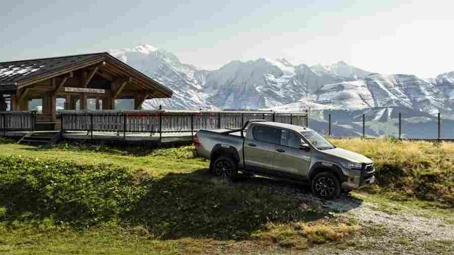 toyota hilux double cab 2020 6835 121 Car A4 Photo Print