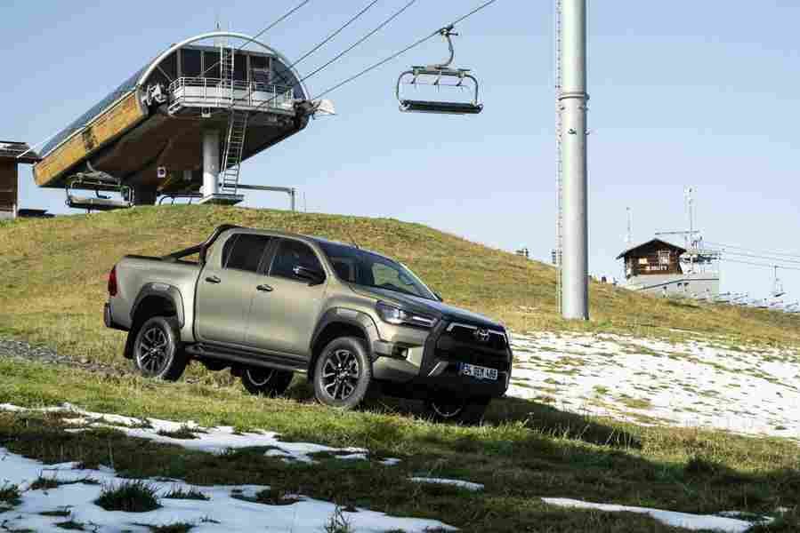 toyota hilux double cab 2020 6835 126 Car A4 Photo Print