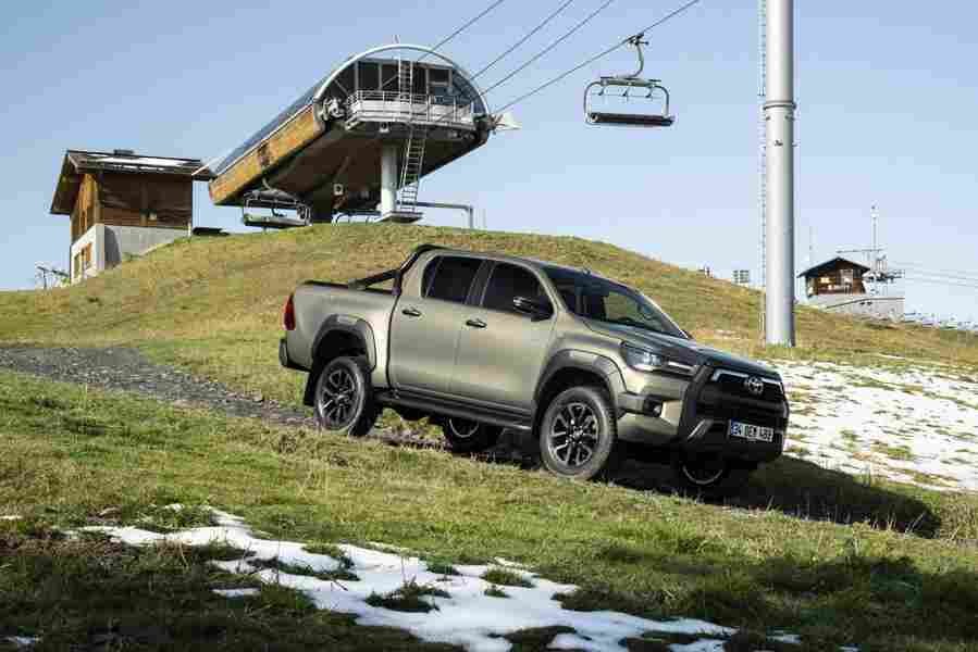 toyota hilux double cab 2020 6835 127 Car A4 Photo Print