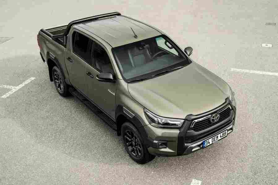 toyota hilux double cab 2020 6835 131 Car A4 Photo Print