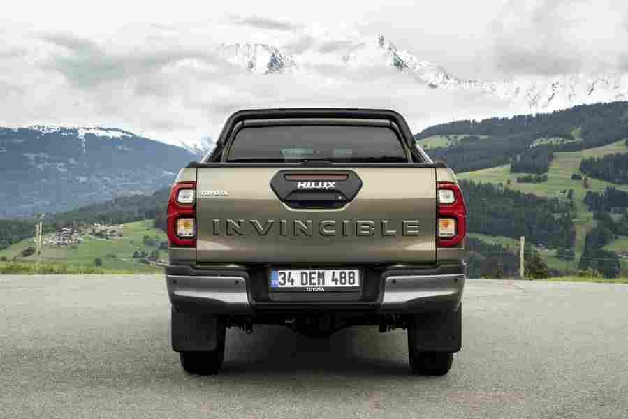 toyota hilux double cab 2020 6835 132 Car A4 Photo Print