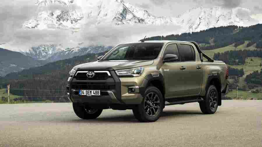 toyota hilux double cab 2020 6835 136 Car A4 Photo Print
