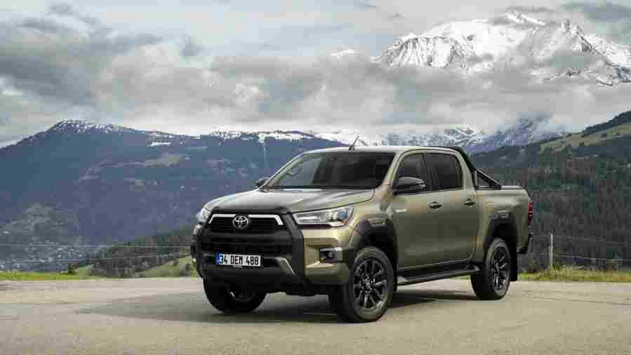 toyota hilux double cab 2020 6835 137 Car A4 Photo Print