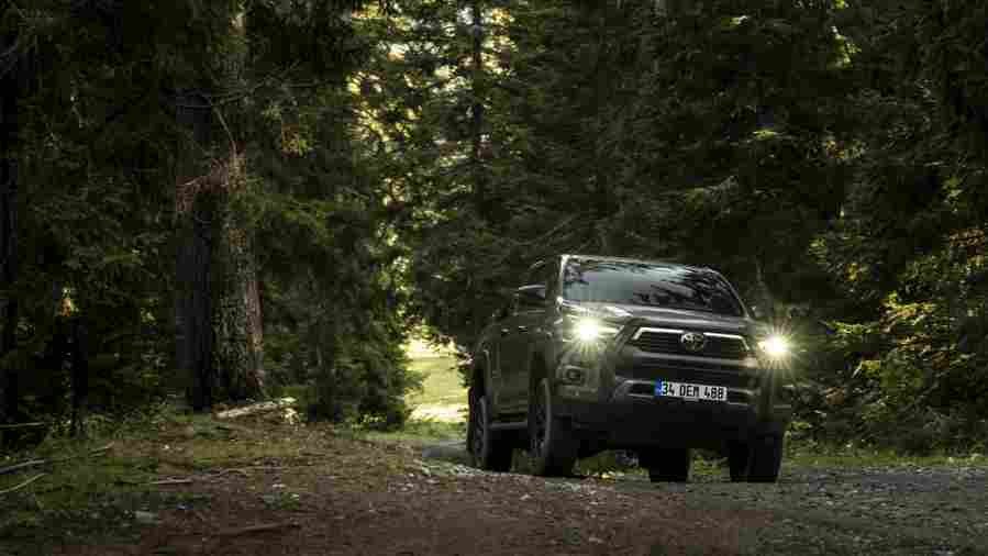 toyota hilux double cab 2020 6835 47 Car A4 Photo Print