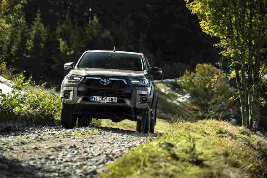 toyota hilux double cab 2020 6835 68 Car A4 Photo Print
