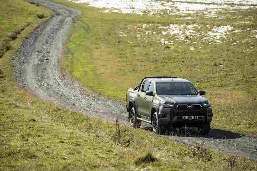 toyota hilux double cab 2020 6835 75 Car A4 Photo Print