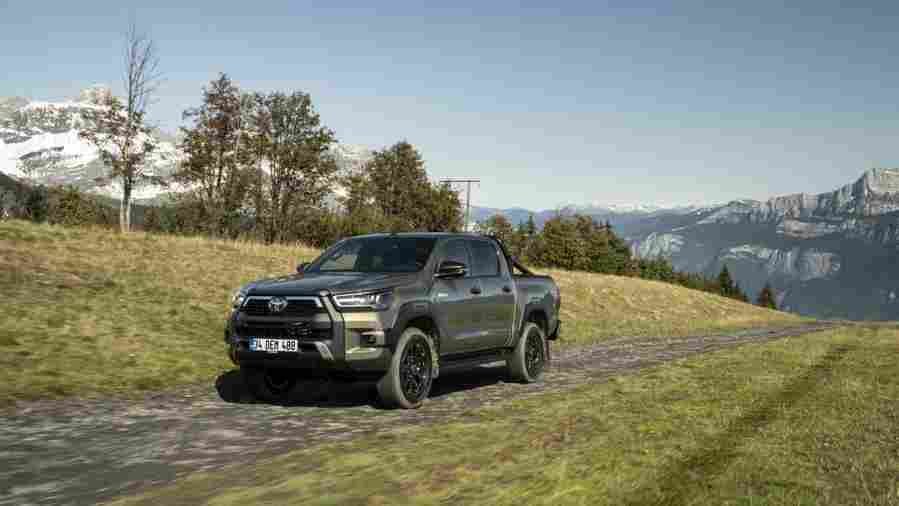 toyota hilux double cab 2020 6835 81 Car A4 Photo Print