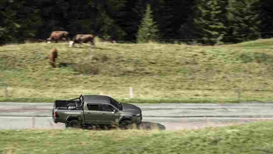toyota hilux double cab 2020 6835 86 Car A4 Photo Print