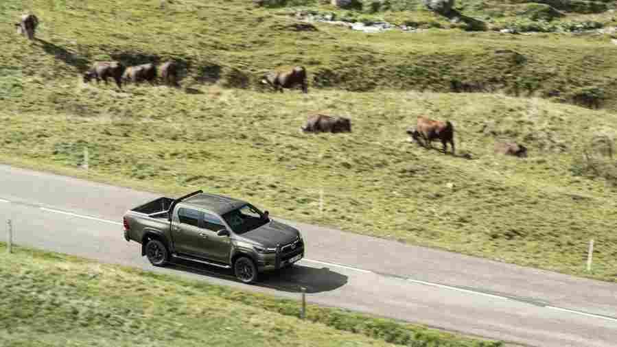 toyota hilux double cab 2020 6835 87 Car A4 Photo Print