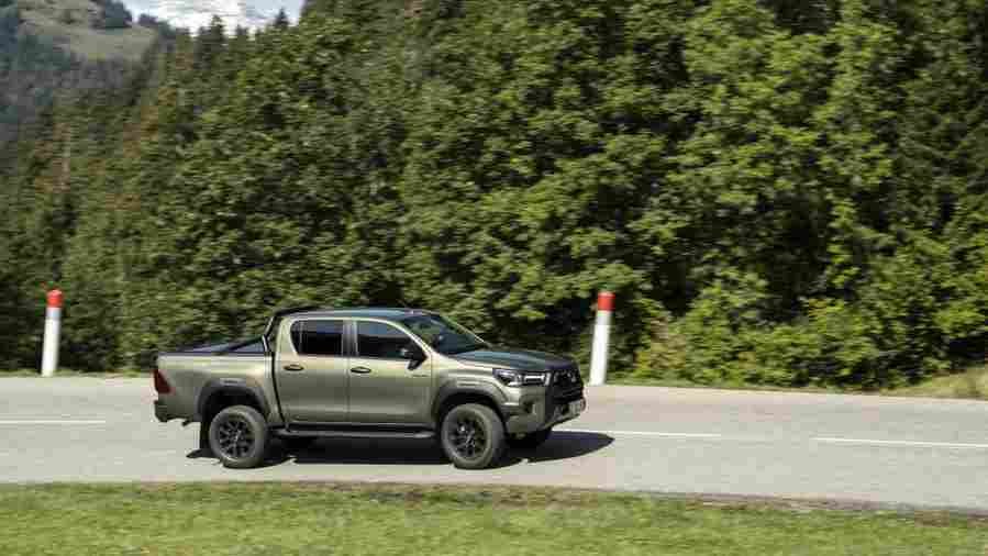 toyota hilux double cab 2020 6835 90 Car A4 Photo Print
